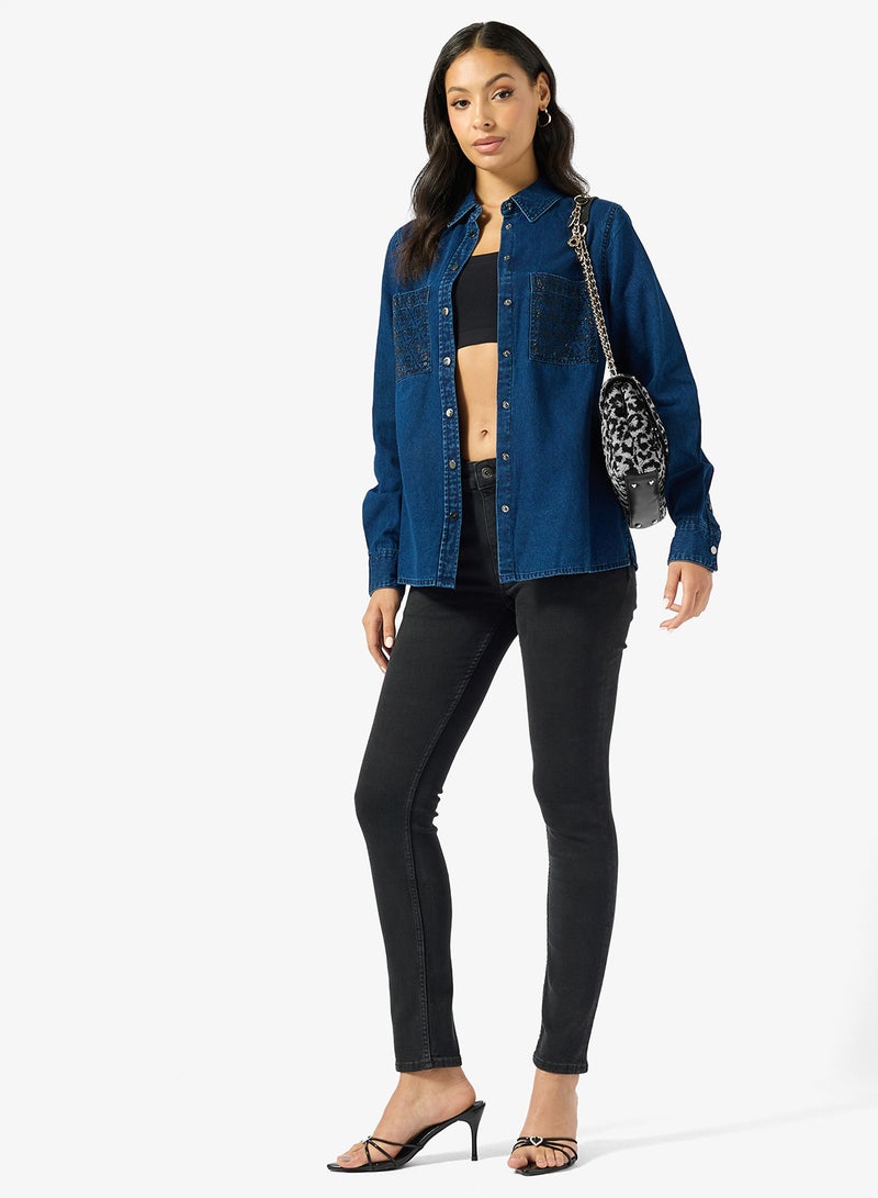 جس قميص مونيك الأساسي - Image 4